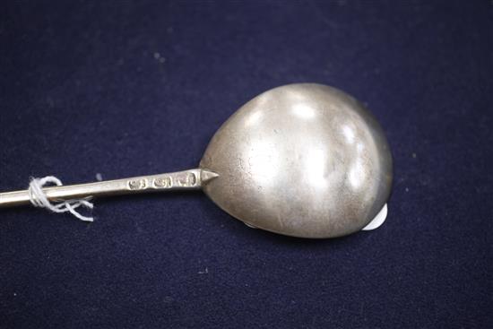 A mid 17th century apostle spoon,